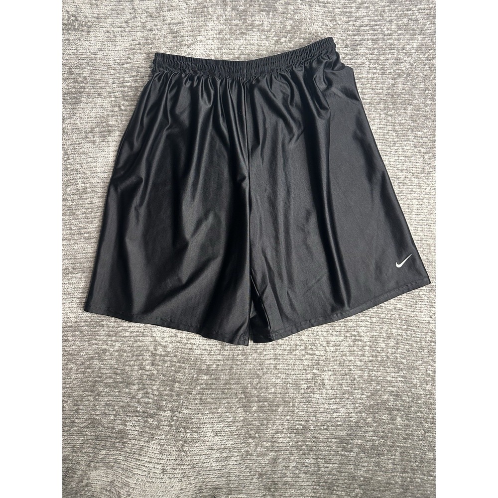 Vintage Nike Shorts Mens XXL Black Shimmer Dazzle Basketball Relaxed Baggy Y2K